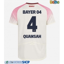 Maglie da calcio Bayer Leverkusen Jarell Quansah #4 Seconda Maglia 2025-26 Manica Corta